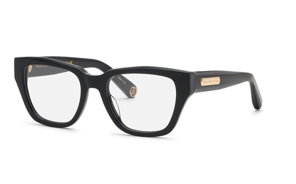 PHILIPP PLEIN OPTICAL VPP218M Eyeglasses SHINY BLACK (0700) 53mm